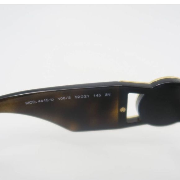 VERSACE MOD 4415-U 108/3 New Brown Tortoise/Brown Authentic Women\'s Sunglasses main image 10